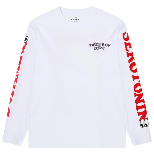 Edwin Ανδρική μακρυμάνικη μπλούζα Fruits of Love Longsleeve T-Shirt